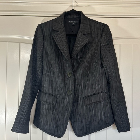 - Lafayette 148 New York Black Blazer. Size 4. #Office Siren #Corpcore #of… - Picture 1 of 9